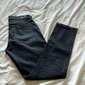 AG jeans Mari Extended high rise slim straight